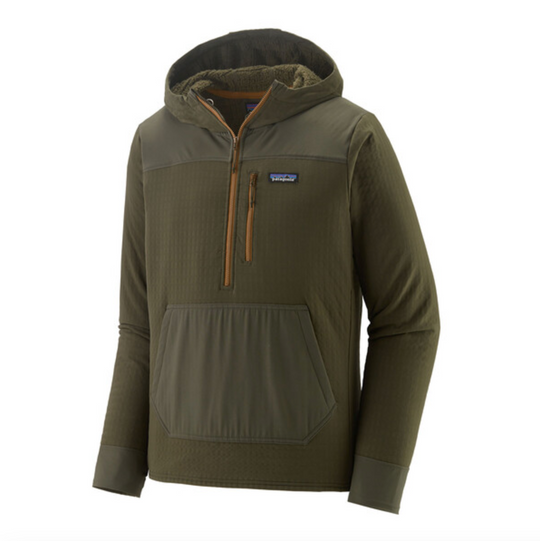 Patagonia Men's R2 TechFace Pullover - Pine Needle Green Sale