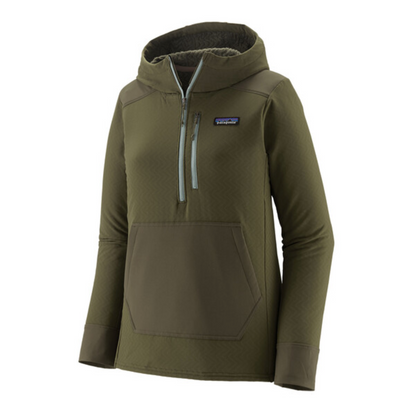 Patagonia Women's R2 CrossStrata Pullover - Pine Needle Green