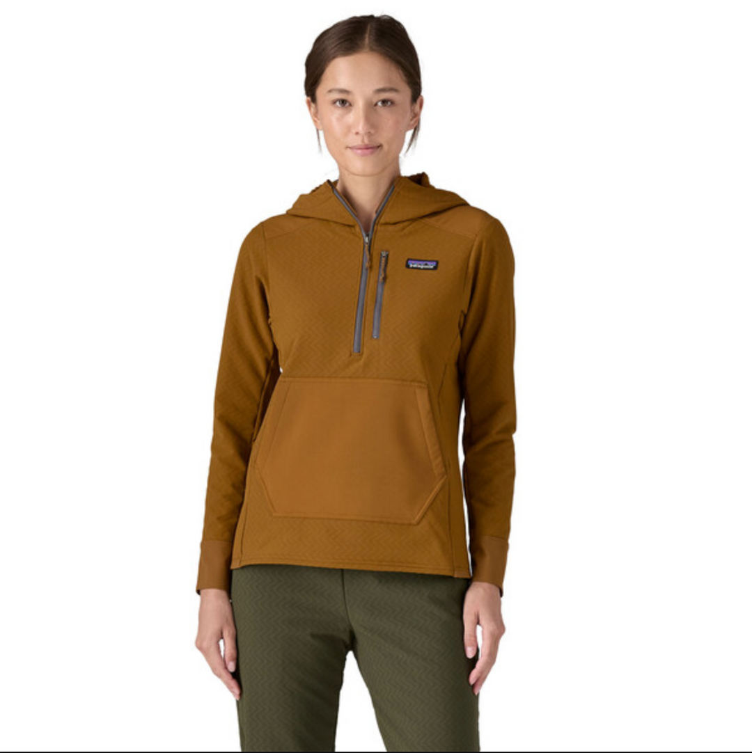 Patagonia Women's R2 CrossStrata Pullover - Shelter Brown