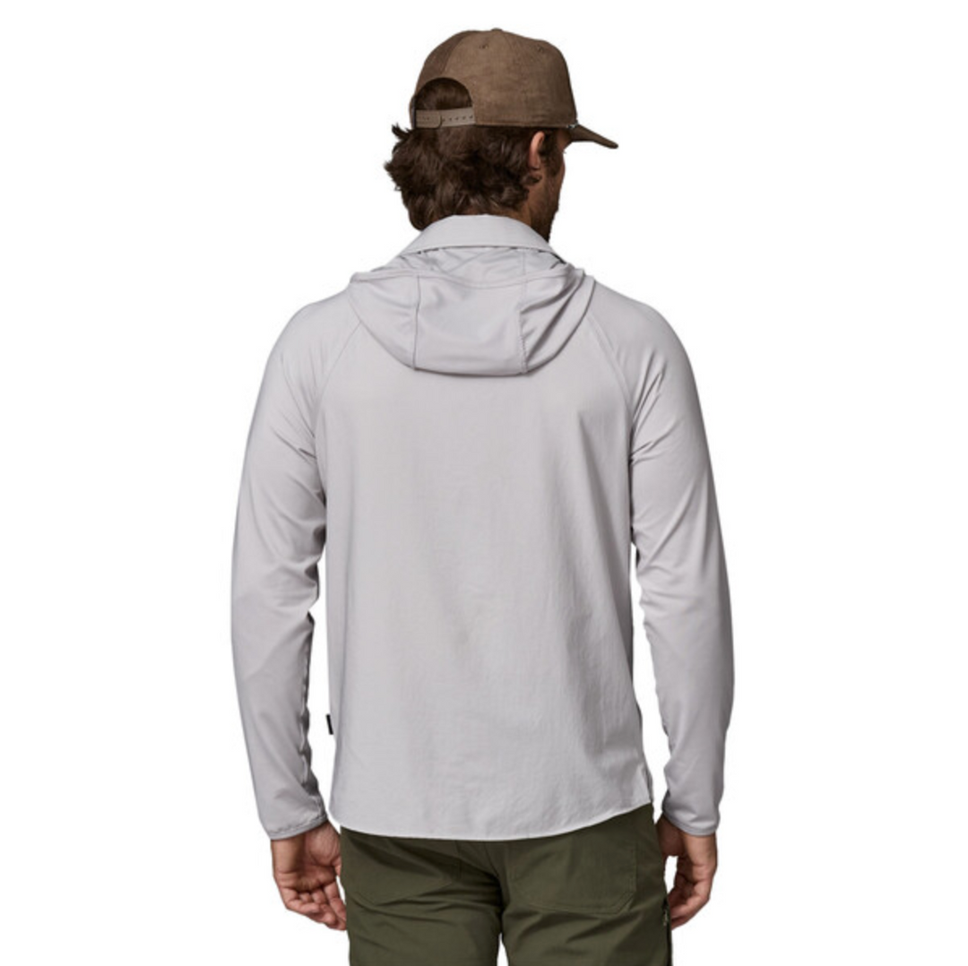 Patagonia Men's River Rambler Hybrid Sun Hoody Crisp Grey