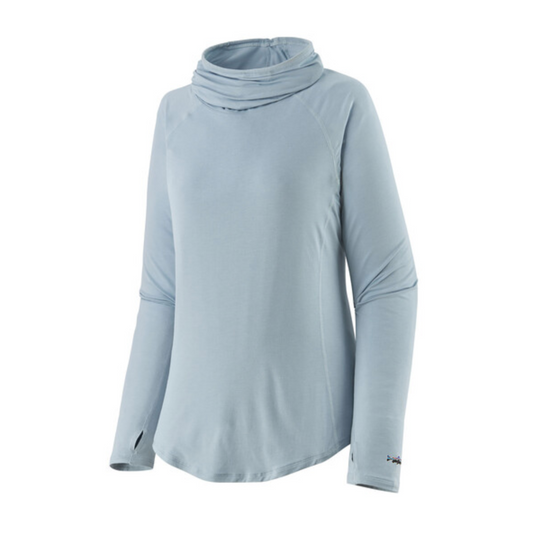 Patagonia Women's Tropic Comfort Natural UPF Shirt - Steam Blue