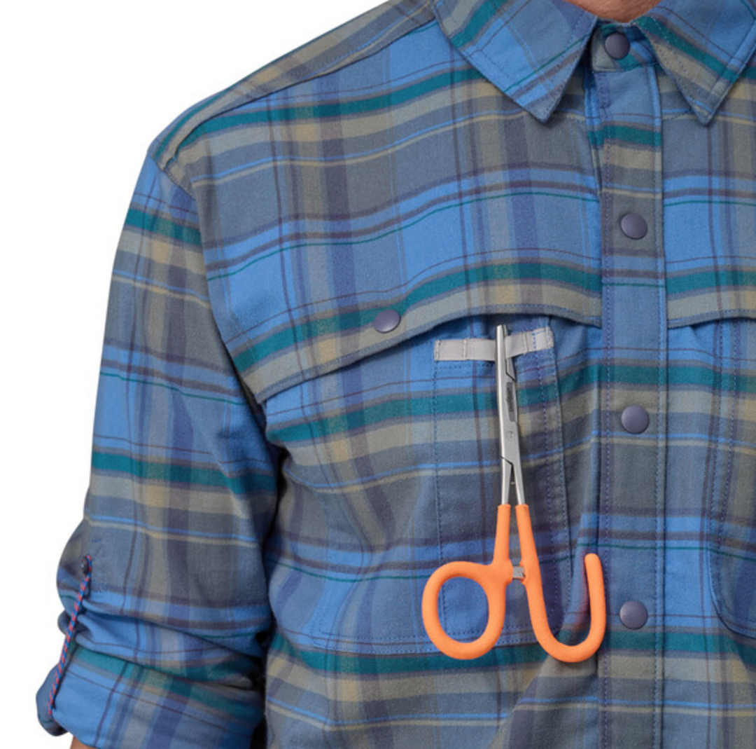 Patagonia Men's Early Rise Stretch Shirt Whitney: Smolder Blue Sale