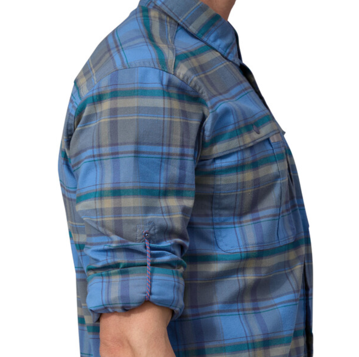 Patagonia Men's Early Rise Stretch Shirt - Rainsford: Blue Bird