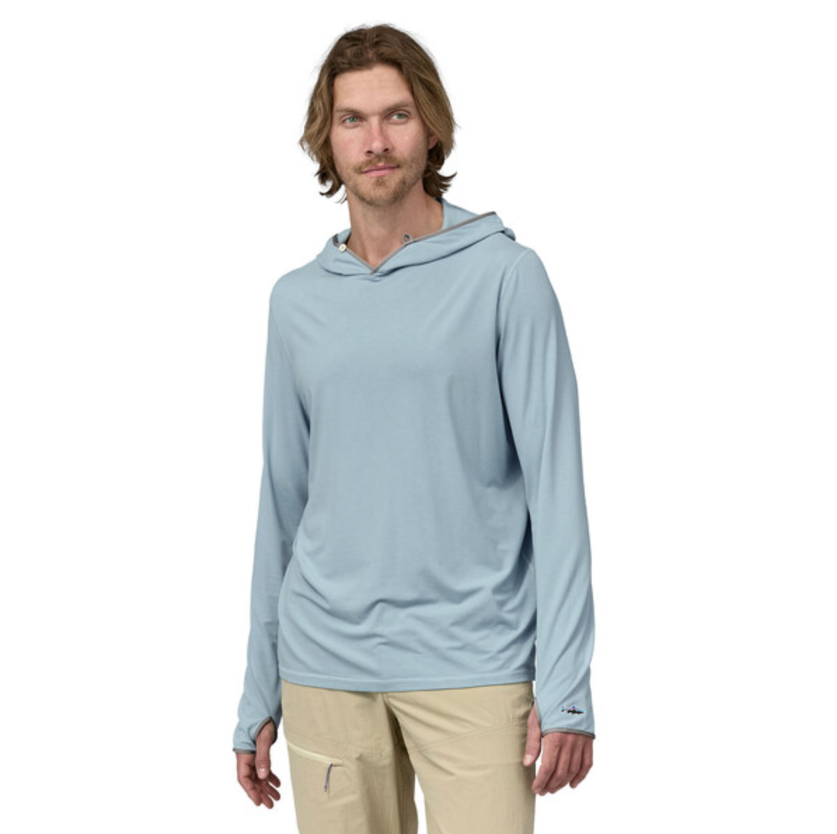 Patagonia Men's Tropic Comfort Natural UPF Hoody - Steam Blue