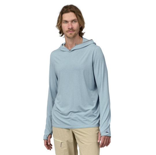 Patagonia Men's Tropic Comfort Natural UPF Hoody - Steam Blue Sale