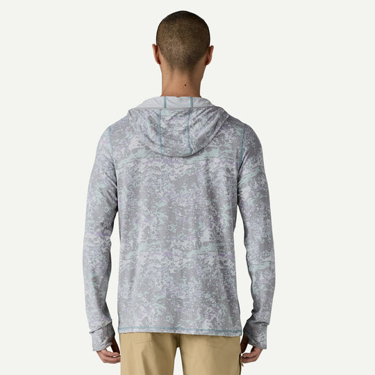Ed's Fly Shop Patagonia Men's Tropic Comfort Natural Hoody Rock Wash: Thermal Blue