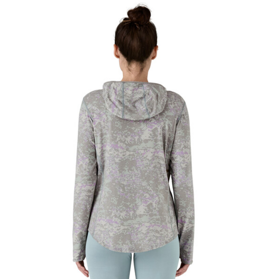 Patagonia Women's Tropic Comfort Natural UPF Hoody - Rock Wash: Thermal Blue