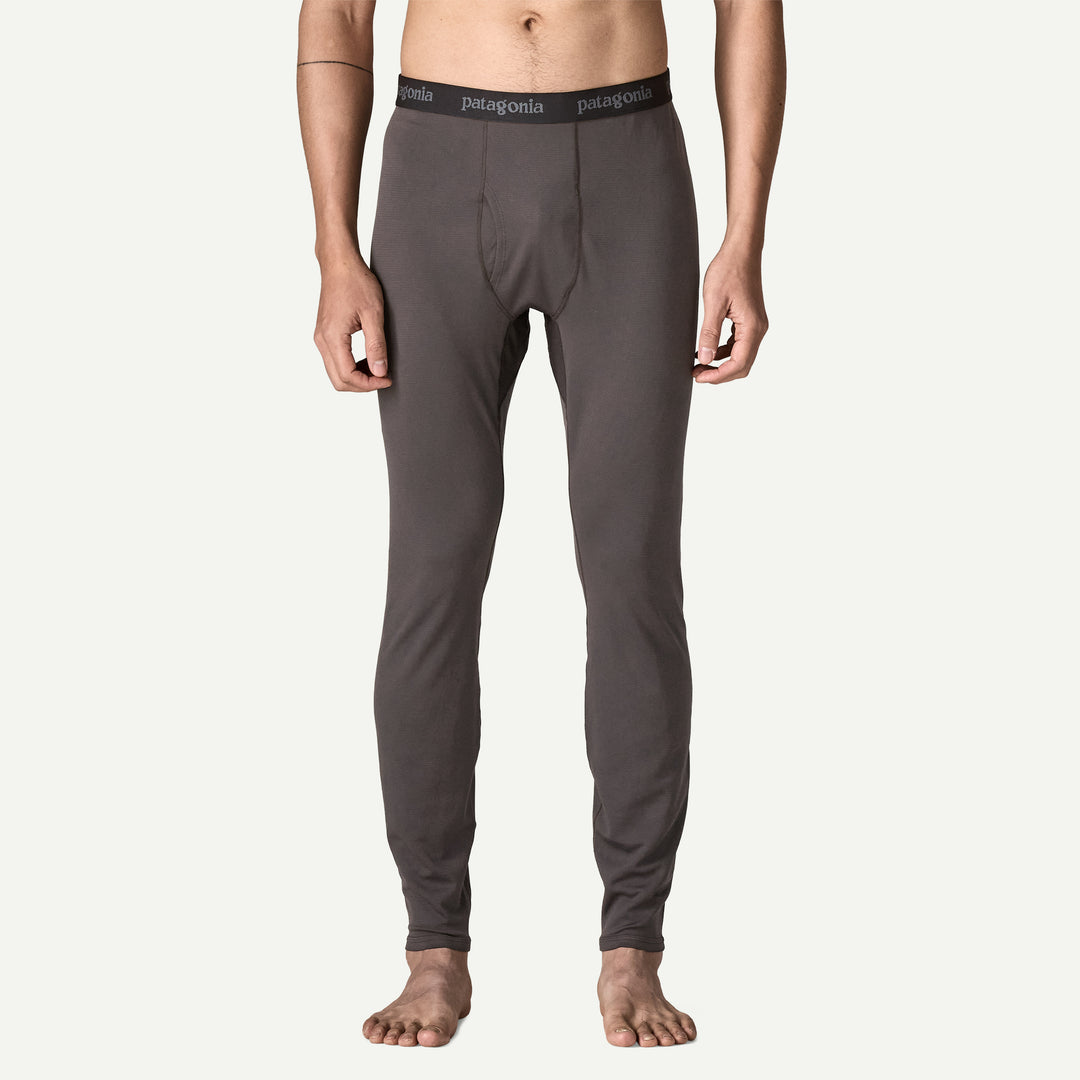 Patagonia Men's Capilene Midweight Bottoms Ink Black Image 02