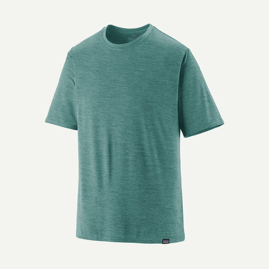 Ed's Fly Shop Patagonia Men's Cap Cool Daily Shirt - Wetland Blue - Light Wetland Blue X-Dye