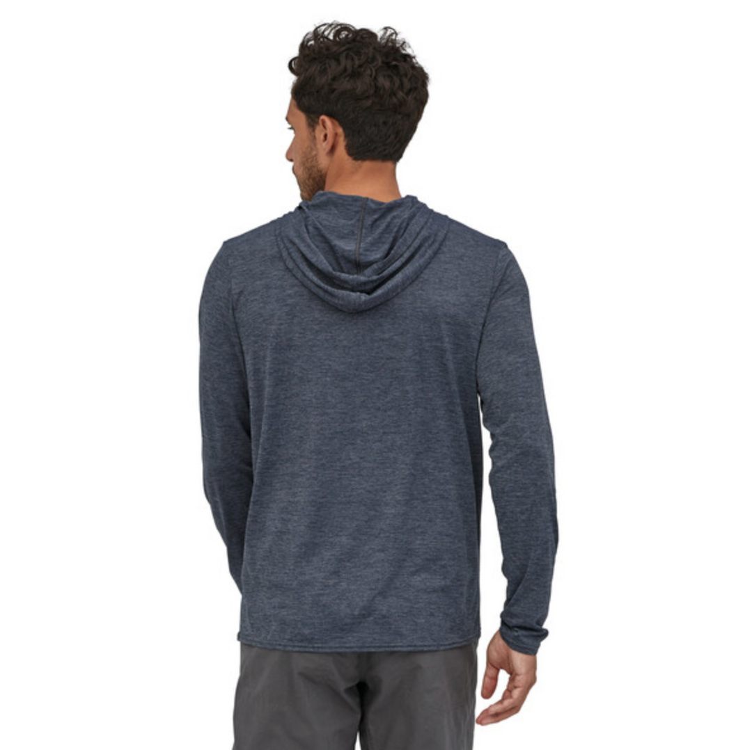 Patagonia Men's Capilene® Cool Daily Hoody - Smolder Blue - Light Smolder Blue X-Dye