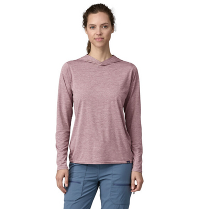 Patagonia Women's Capilene Cool Daily Hoody - Stormy Mauve - Light Stormy Mauve X-Dye