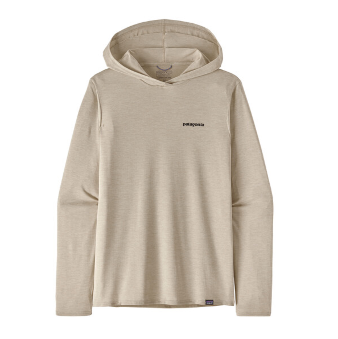 Patagonia Men's Capilene Cool Daily Graphic Hoody - Fitz Roy Trout: Pumice X-Dye