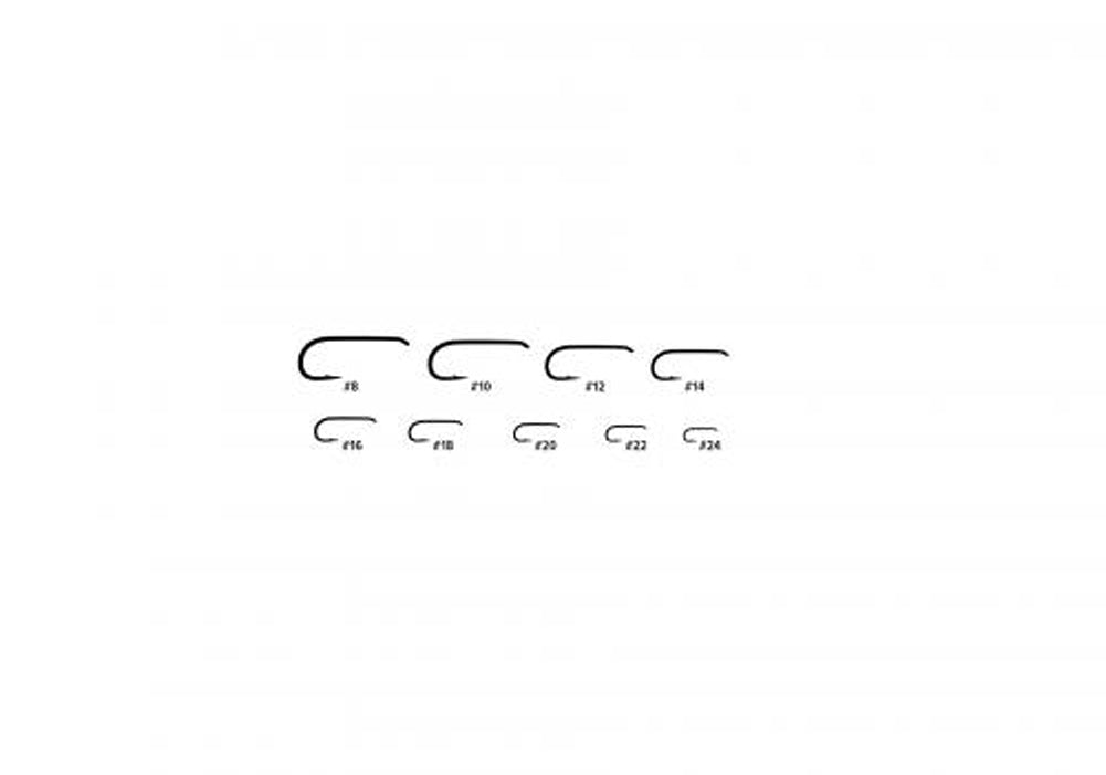 Umpqua U001 Black Hooks