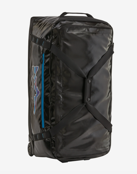 Patagonia Black Hole® Wheeled Duffel Bag 100L - Black w/Fitz Trout