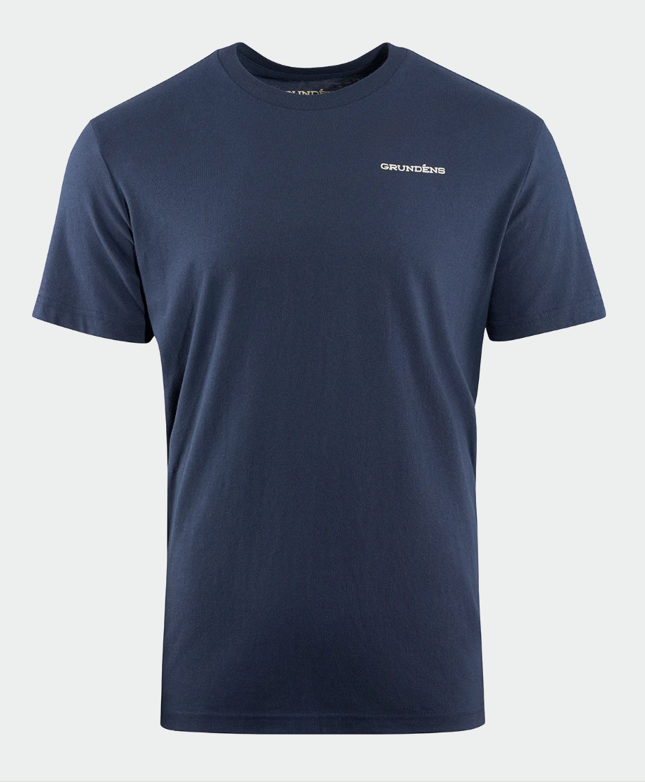 Grundens Support Guides Short Sleeve T-Shirt - Dark Navy