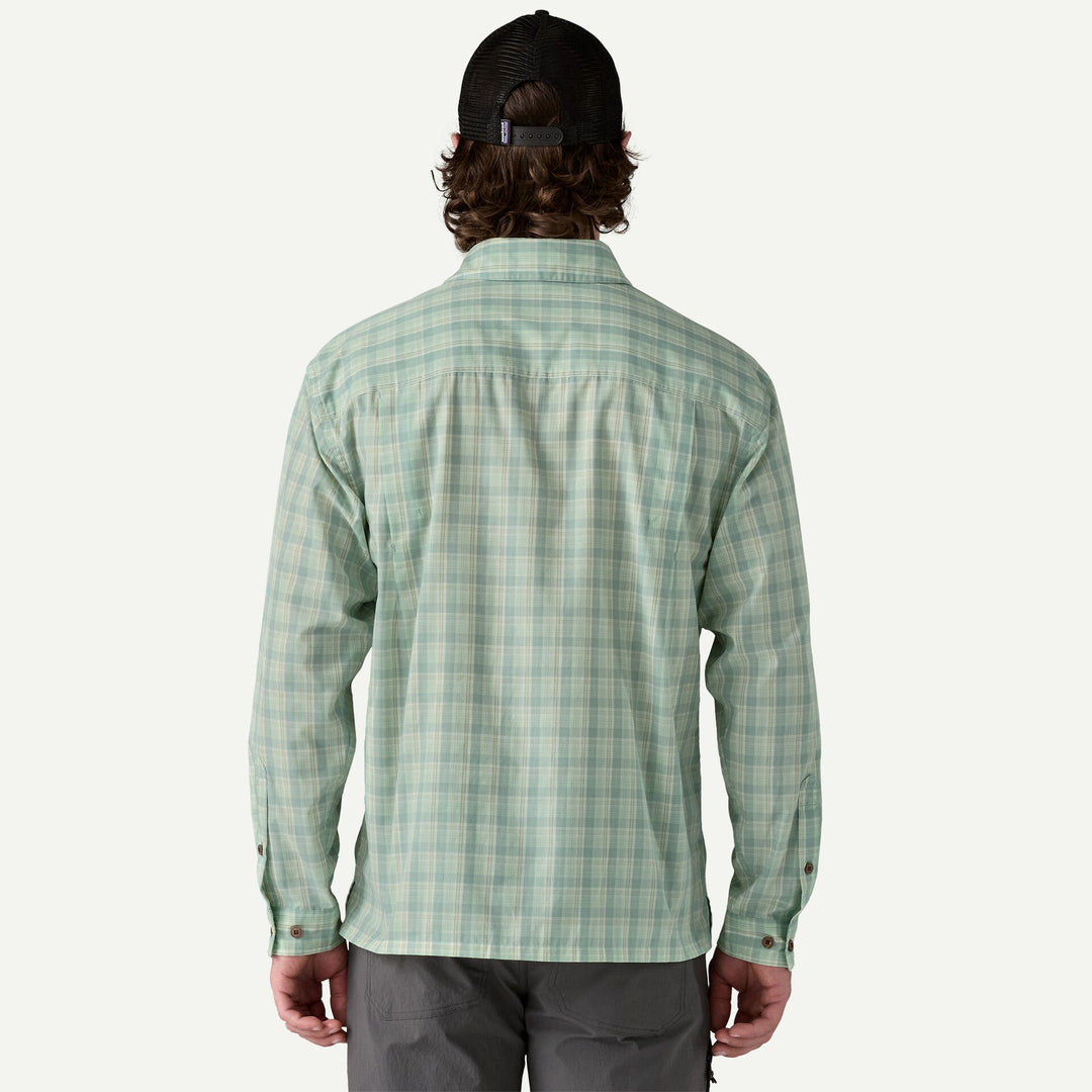 Patagonia Men's Long-Sleeved Island Hopper Shirt - Dipper: Utility Blue Sale