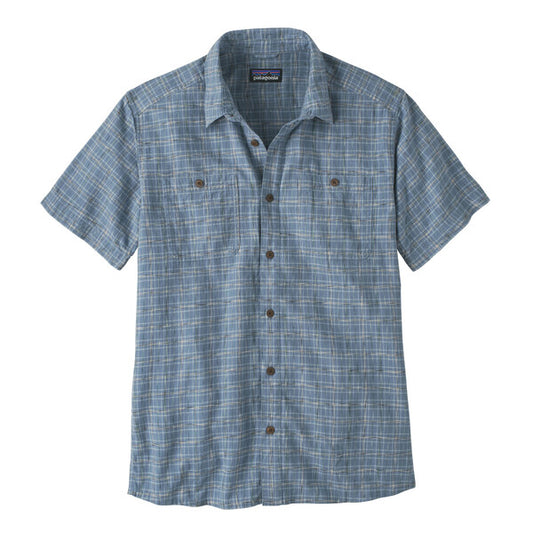 Patagonia Men's Back Step Shirt - Renewal: Light Plume Grey