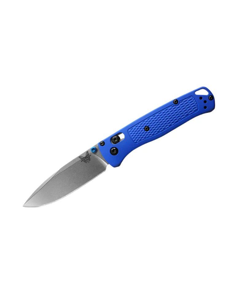 Benchmade Bugout 535 Blue Grivory, open