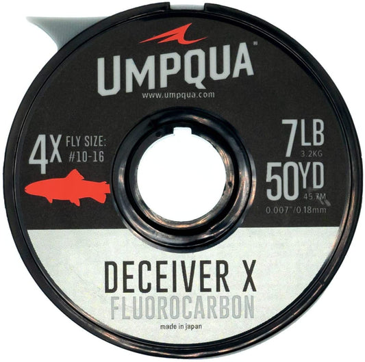 Umpqua Deceiver X Fluorocarbon Fly Fishing Tippet 50YDS
