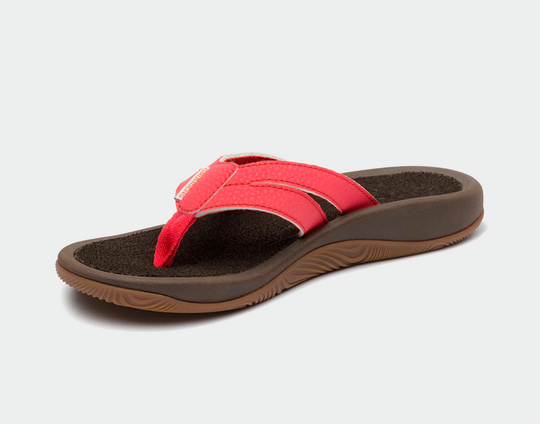 Grundens Women's Deck-Mate 5-Point Sandal - Deep Sea Coral