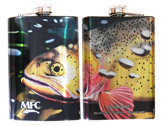 Montana Fly Company Stainless Steel Hip Flask