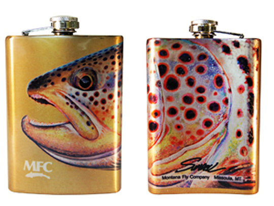 Montana Fly Company Stainless Steel Hip Flask