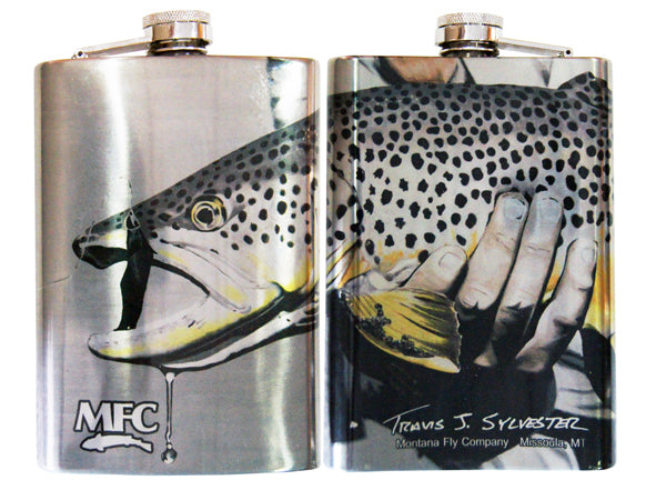 Montana Fly Company Stainless Steel Hip Flask