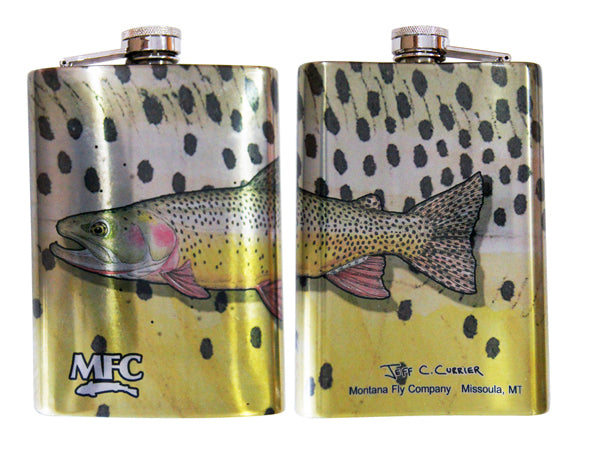 Montana Fly Company Stainless Steel Hip Flask