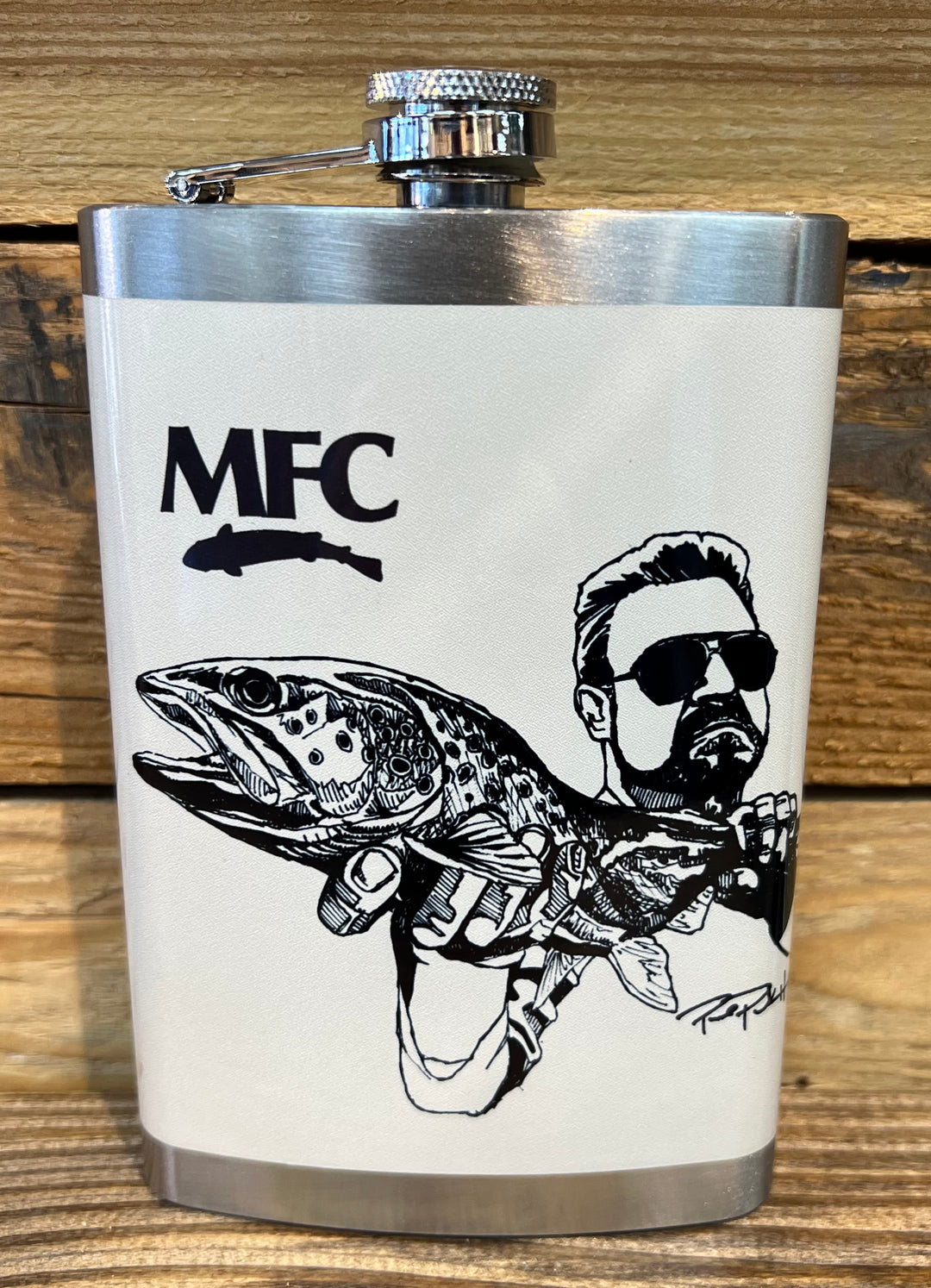 Montana Fly Company Stainless Steel Hip Flask