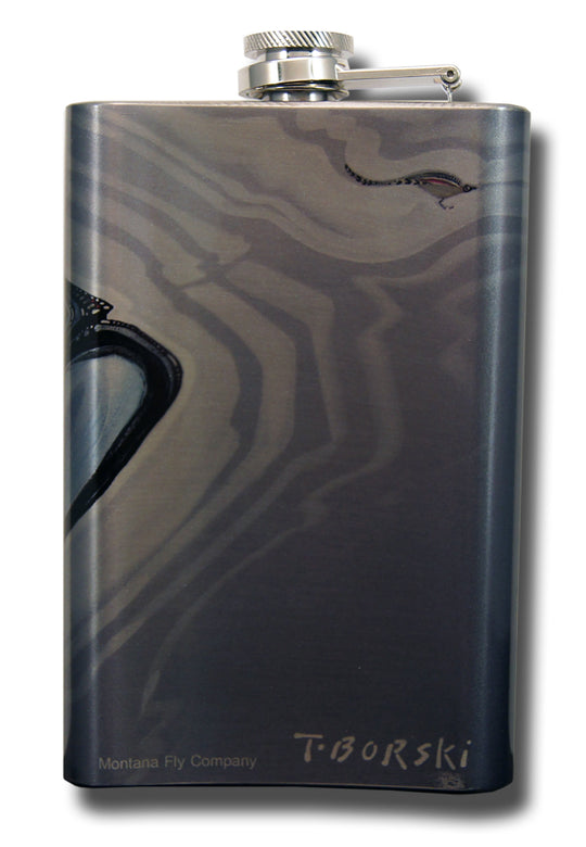 Montana Fly Company Stainless Steel Hip Flask