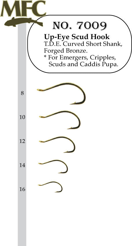 Montana Fly Company Up Eye Scud Hook 7009 - 100 Pack