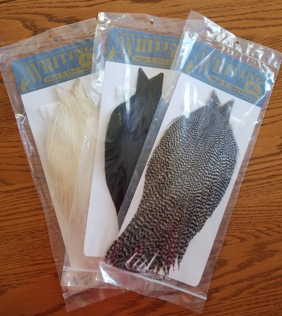 Whiting Farms High & Dry Hackle Cape | Ed's Fly Shop