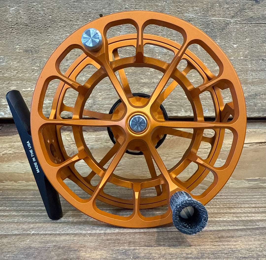 Ross Evolution LTX Fly Reel - Matte Pumpkin - Made in USA