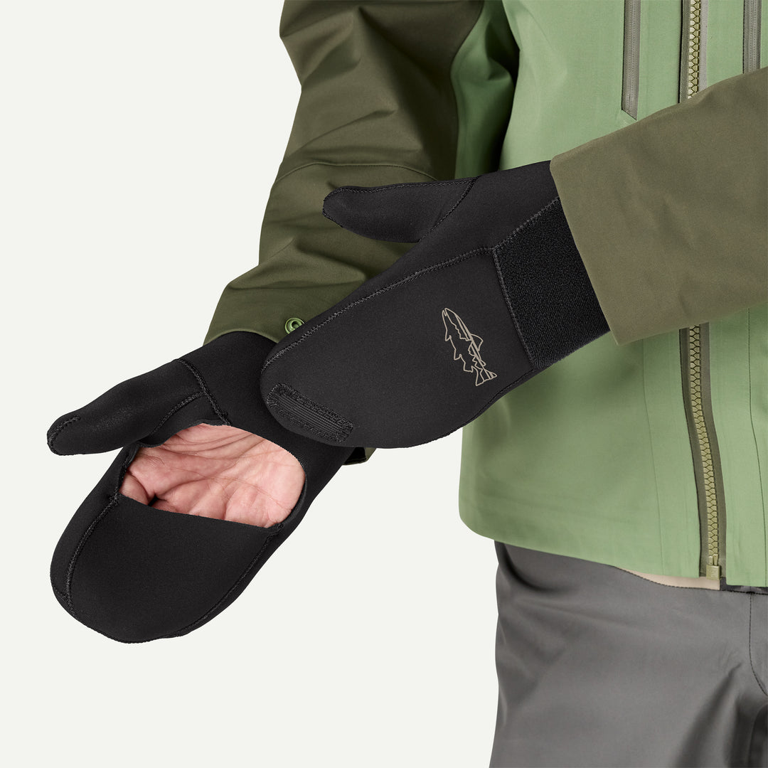 Patagonia Homepool Mitt Gloves Black Image 02