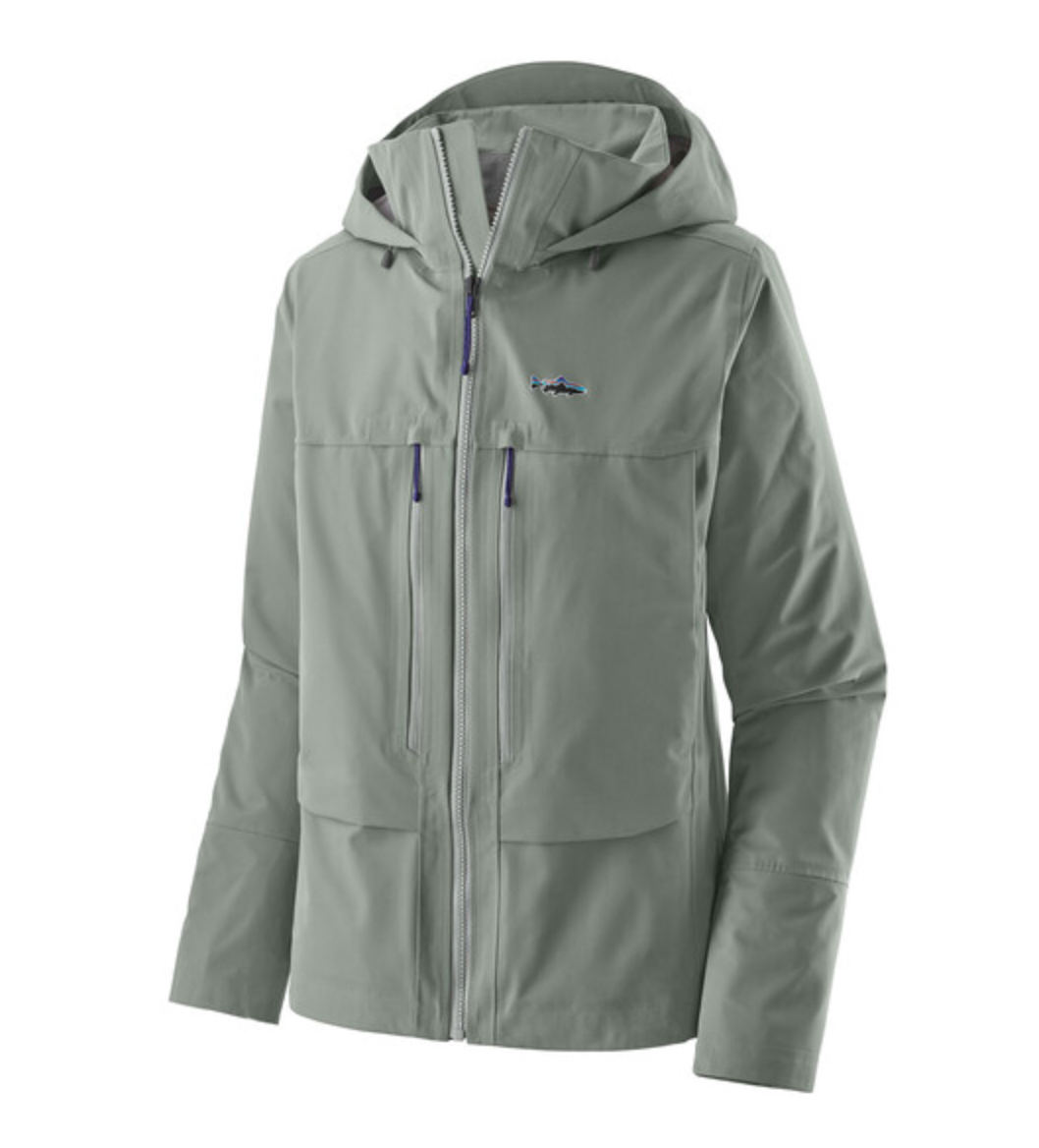 Patagonia Women's Swiftcurrent Wading Jacket - Sleet Green