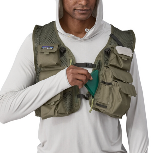 Patagonia Stealth Pack Fly Fishing Vest - Basin Green