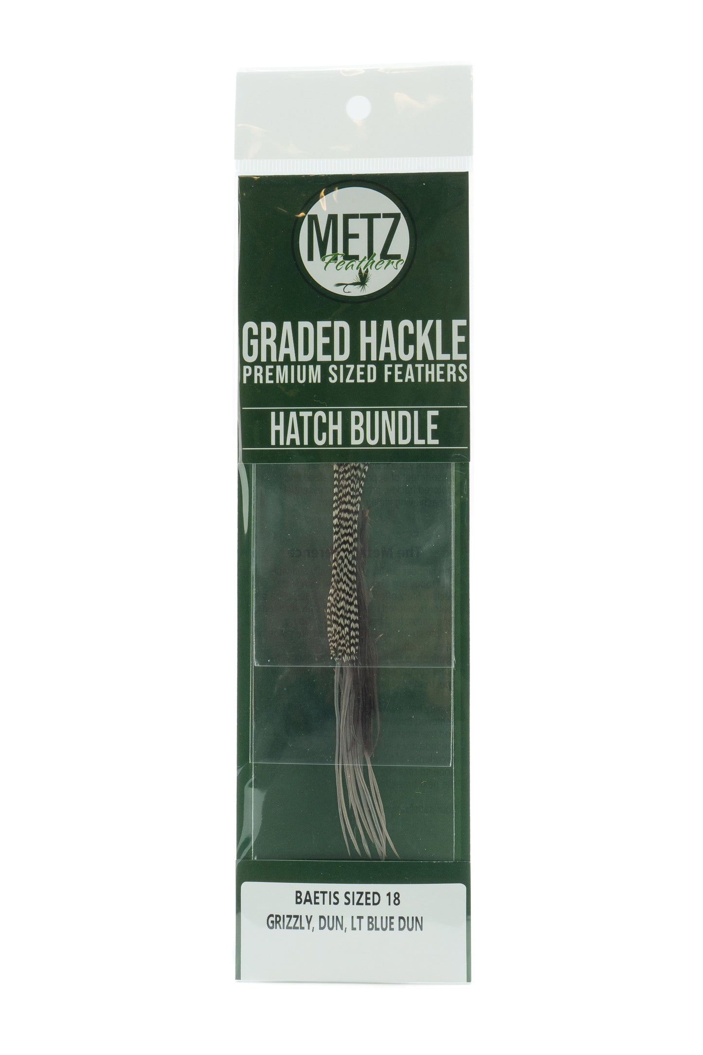 Metz Hackle Hatch Bundle 3PK - Baetis