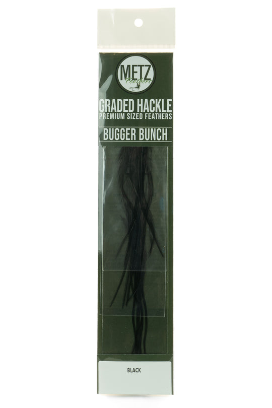 Metz Hackle Bugger Bunch 3PK