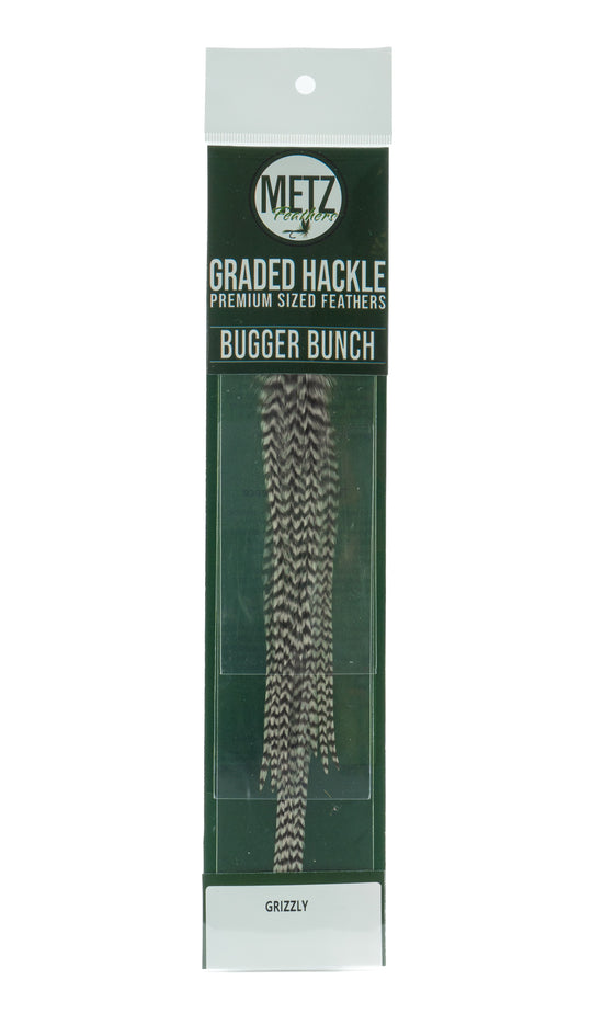 Metz Hackle Bugger Bunch 3PK