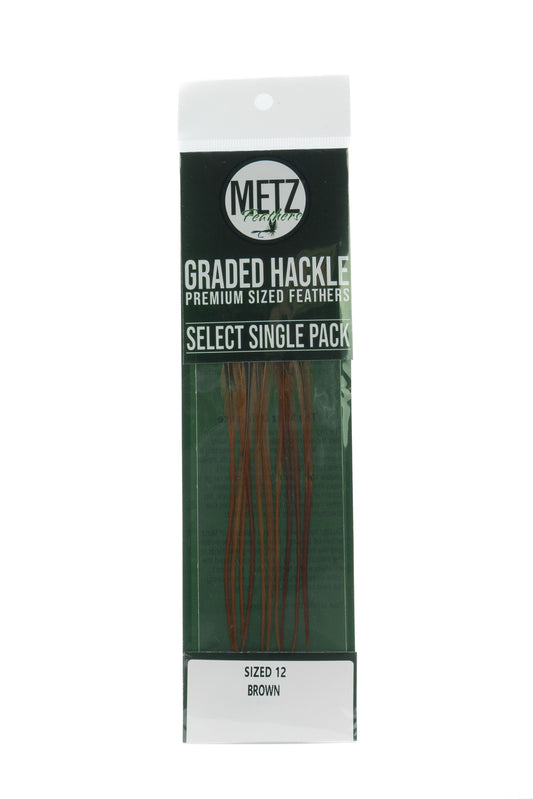 Metz Hackle Select Single Pack - Brown