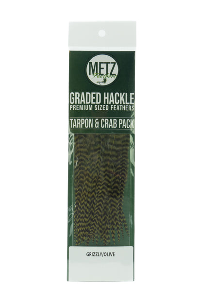 Metz Hackle Tarpon/Crab Pack