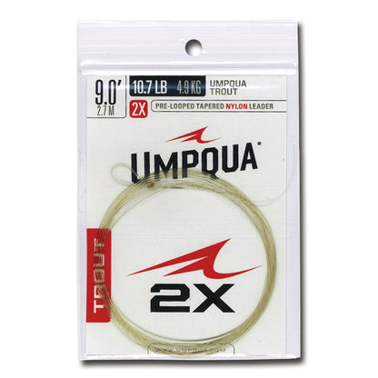 Umpqua Fly Fishing Trout Tapered 9' Leader - Fly Fishing