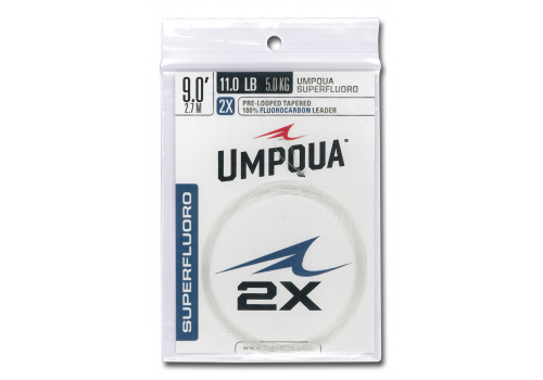 Umpqua Superfluoro 9ft Pre-Looped Tapered Leader - Fly Fishing