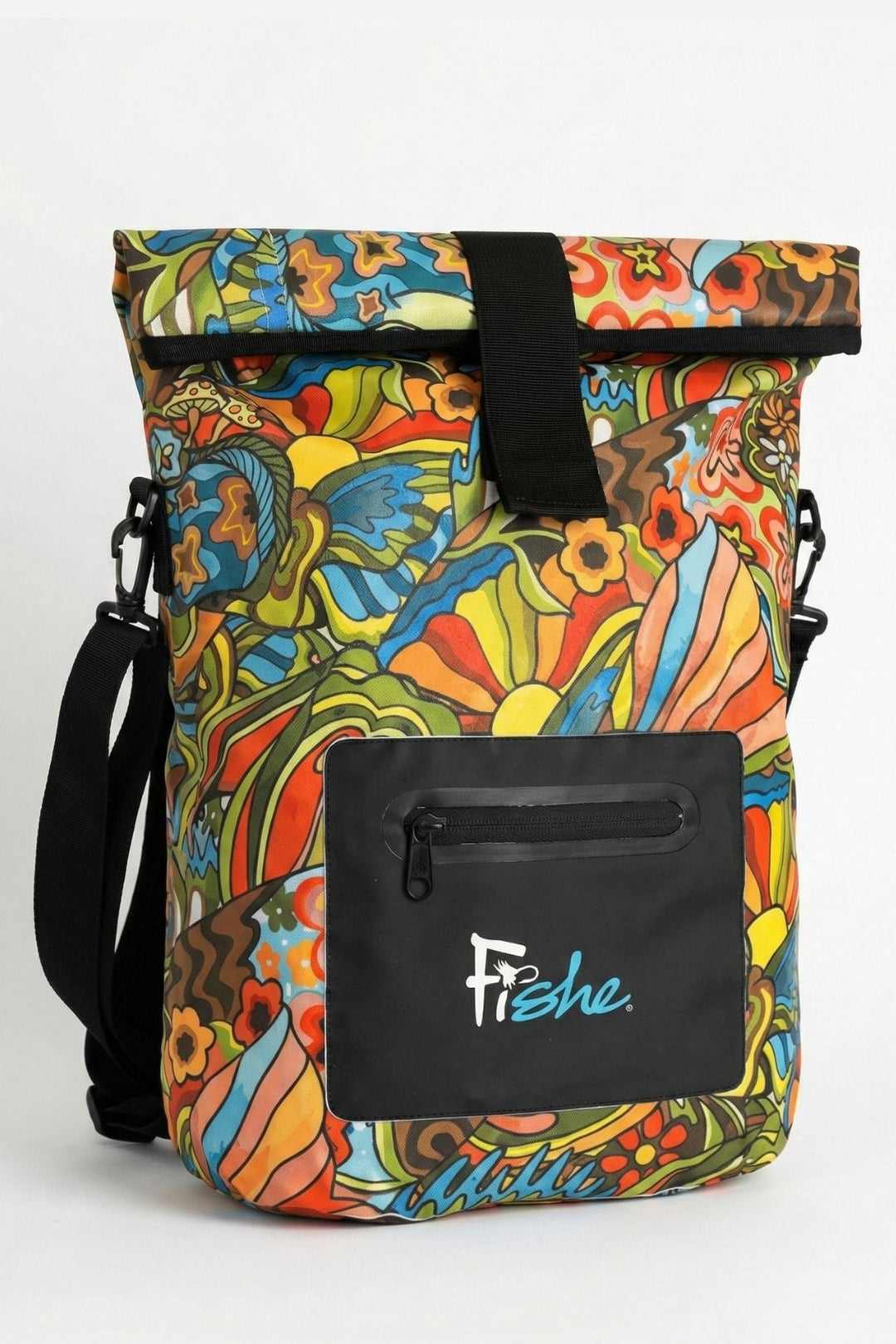 Boho Bass Roll Tote Dry Bag