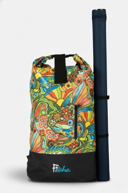 Boho Bass Backpack Dry Bag