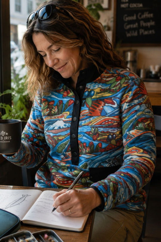Charvana Riffle Snap Fleece
