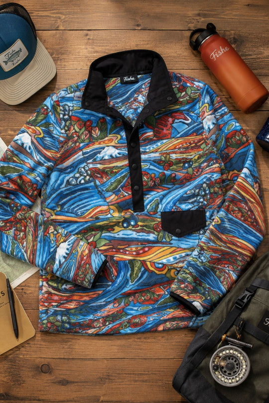 Charvana Riffle Snap Fleece