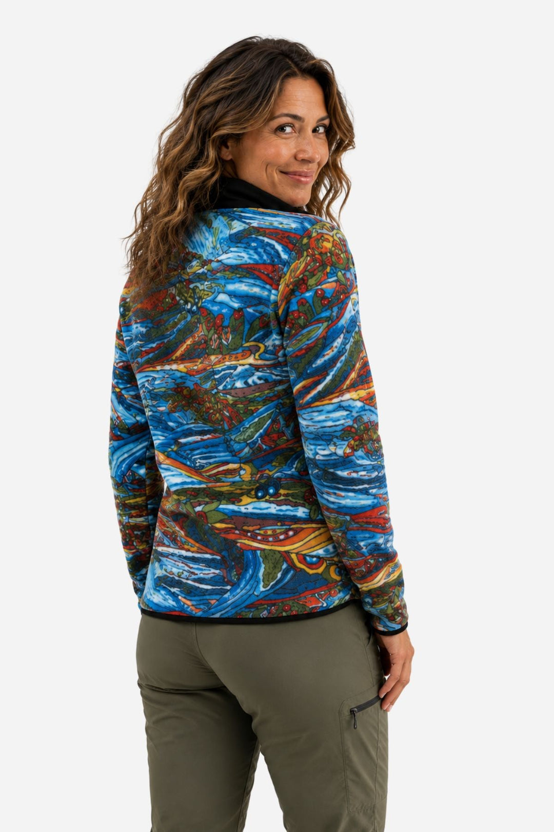 Charvana Riffle Snap Fleece