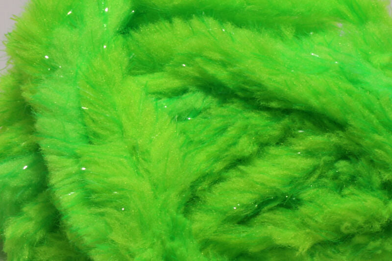 Hareline Easy Egg Chenille Fl. Green Chartreuse