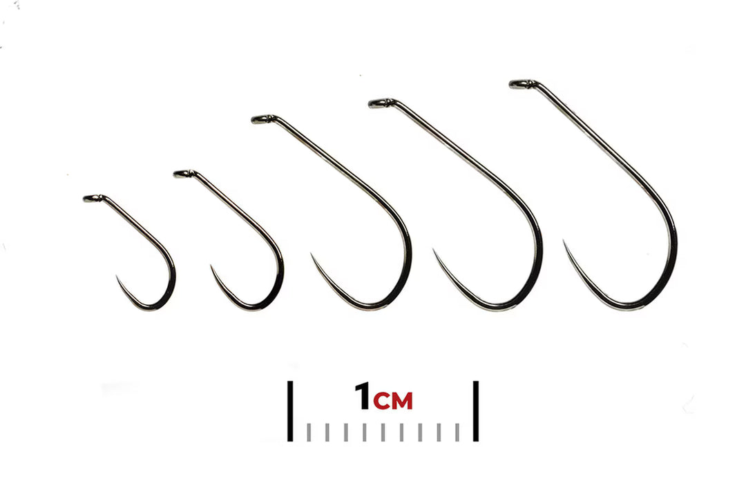 Fulling Mill Ultimate Dry Fly Hooks - Barbless Black Nickel
